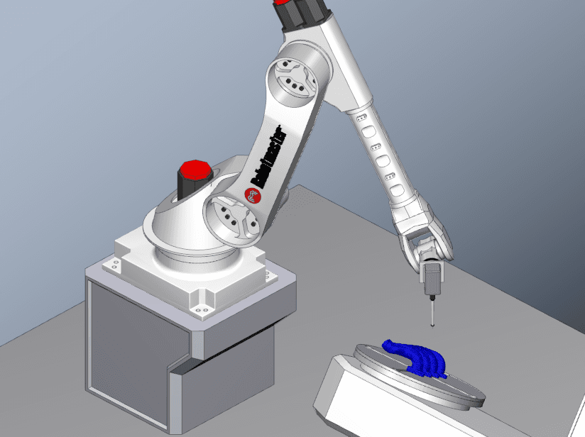 Manufatura aditiva robótica WAAM com Robotmaster®